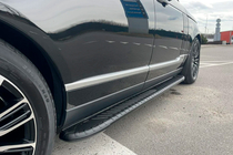 Range Rover IV L405 2013–2021 Bočne stopnice Bosphorus Black (2 kos, aluminij) fotografija 4