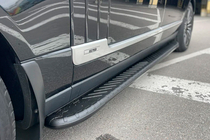 Range Rover IV L405 2013–2021 Bočne stopnice Bosphorus Black (2 kos, aluminij) fotografija 3