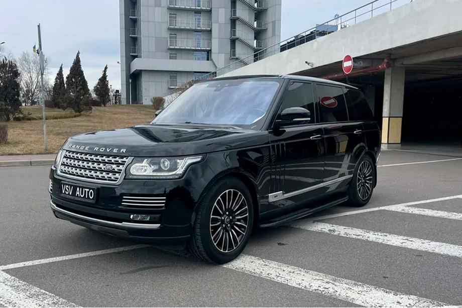 Range Rover IV L405 2013–2021 Bočne stopnice Bosphorus Black (2 kos, aluminij) Image