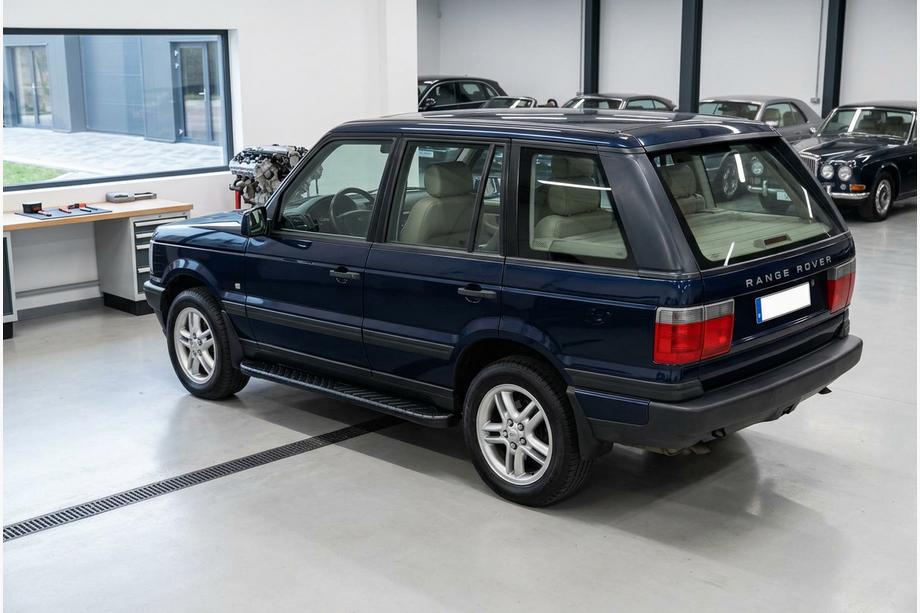 Range Rover II P38A 1997–2002 Bočne stopnice Bosphorus Black (2 kos, aluminij) Image