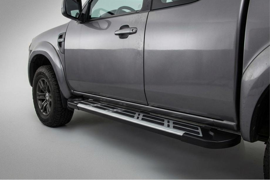 Mazda BT-50 2007–2012 Stranske stopnice Sunrise (2 kos, aluminij) Image