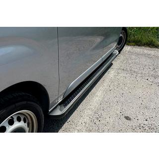 Bočne stopnice Allmond Black (2 kos, aluminij) fotografija 1