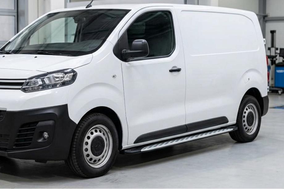 Opel Zafira Life 2019– Stranske stopnice Shining V1 (XS - kratka medosna razdalja, 2 kosa, aluminij) Image