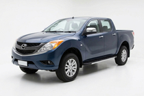 Mazda BT-50 2012– Bočne stopnice Duru (2 kosa, aluminij) fotografija 1