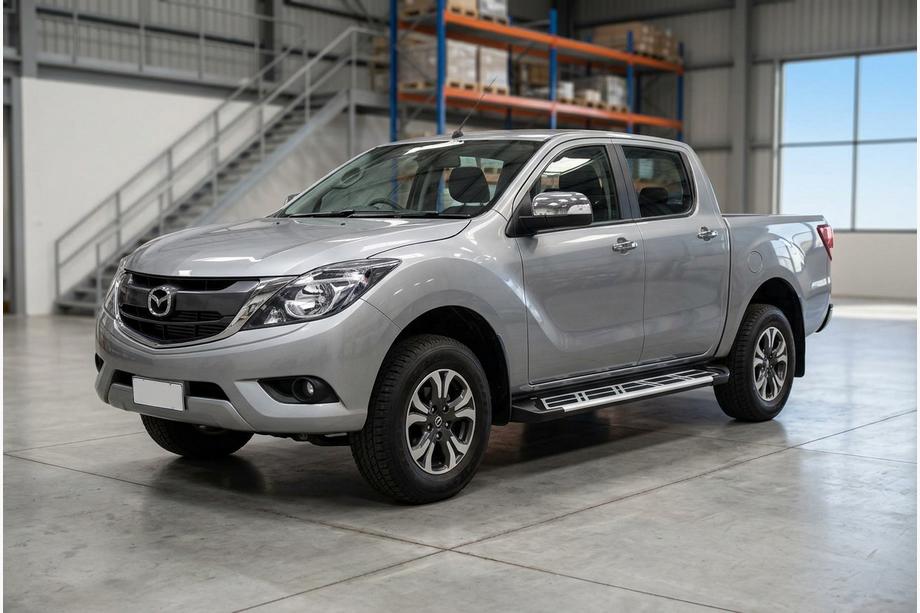 Mazda BT-50 2012– Stranske stopnice Sunrise (2 kos, aluminij) Image