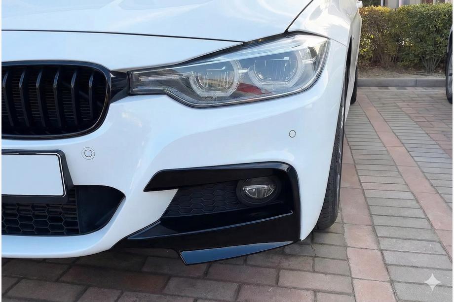 BMW serija 3 F30/F31 2012–2019 Kotna splitterja sprednjega odbijaca JIE Flap (za M-Sport, ABS) Image