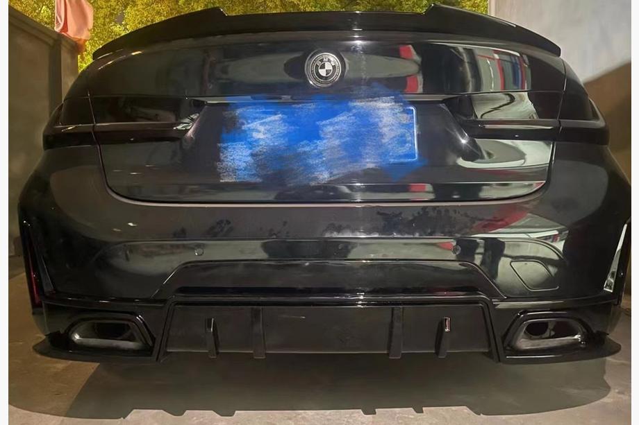 BMW serija 3 G20/G21 2018– Difuzor zadnjega odbijača (za M-Sport 2023+, ABS) Image