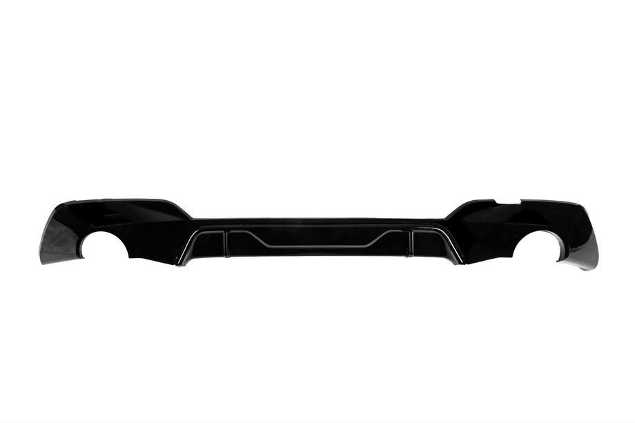 BMW serija 3 G20/G21 2018– Difuzor zadnjega odbijača (za M-Sport 2018-2022, za okrogle izpušne nastavke, ABS) Image
