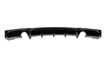BMW serija 3 F30/F31 2012–2019 Difuzor zadnjega odbijača za obojestranski enojni izpuh (za M-Sport, ABS) fotografija 1