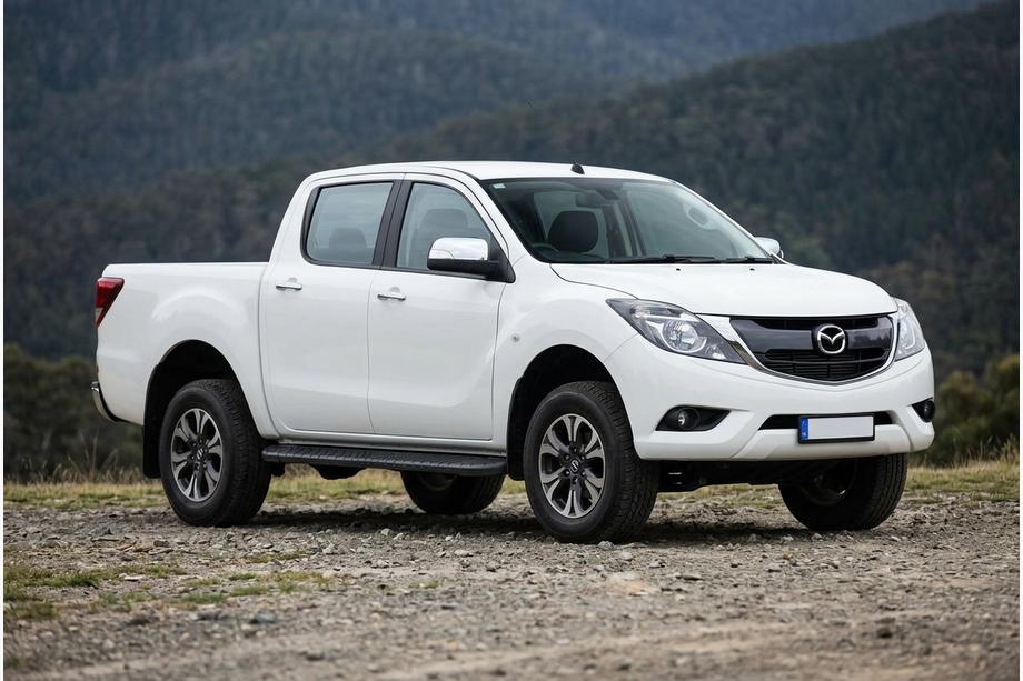 Mazda BT-50 2012– Bočne stopnice Bosphorus Black (2 kos, aluminij) Image