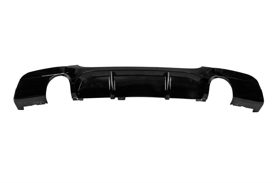 BMW serija 3 E90/E91 2005–2011 Difuzor zadnjega odbijača za obojestranski enojni izpuh (za M-Sport, ABS) Fotografija 5