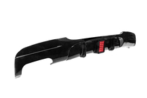 BMW serija 3 E90/E91 2005–2011 Difuzor zadnjega odbijača za enostranski dvojni izpuh (za M-Sport, ABS) fotografija 3