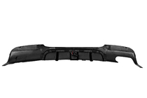 BMW serija 3 E90/E91 2005–2011 Difuzor zadnjega odbijača za enostranski dvojni izpuh (za M-Sport, ABS) fotografija 5