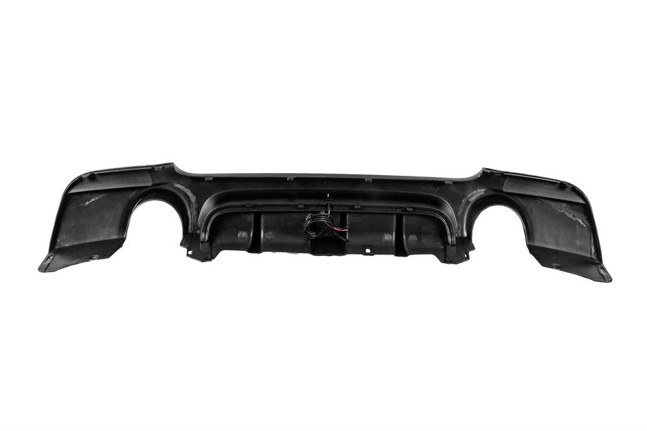 BMW serija 3 E92/E93 2006–2013 Difuzor zadnjega odbijača za obojestranski enojni izpuh z LED (za M-Sport, ABS) Fotografija 5