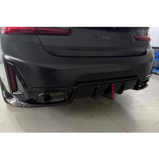 Difuzor zadnjega odbijača B-Style LED (za M-Sport 2023+, ABS)