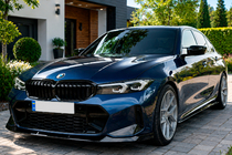 BMW serija 3 G20/G21 2018– Sprednji lip odbijača Lip FD-Style (za M-Sport 2023+, ABS) fotografija 1