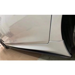 ABS obloge pragov (za pragove M-Sport/M5, črna sijaj) fotografija 1