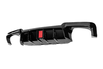BMW serija 5 F10/F11 2010–2016 Difuzor zadnjega odbijača M5-Style LED (za M-Sport, ABS) fotografija 2