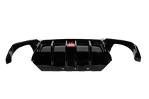BMW serija 5 F10/F11 2010–2016 Difuzor zadnjega odbijača M5-Style LED (za M-Sport, ABS) fotografija 4