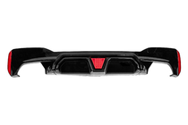 BMW serija 5 G30/G31 2017–2023 CS-Style LED difuzor zadnjega odbijača (za M-Sport/M5 F90, ABS) fotografija 1