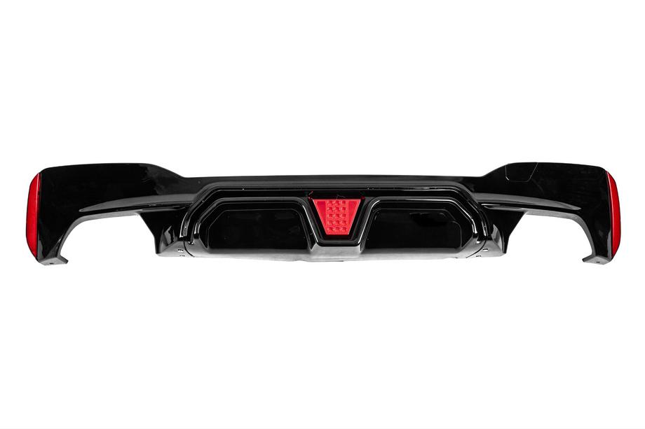 BMW serija 5 G30/G31 2017–2023 CS-Style LED difuzor zadnjega odbijača (za M-Sport/M5 F90, ABS) Image