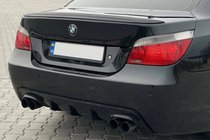 BMW Serija 5 E60/E61 2003–2010 Difuzor zadnjega odbijača (za M-Sport, ABS) fotografija 1