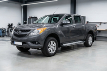 Mazda BT-50 2012– Stranske stopnice Rainbow (2 kos, aluminij) fotografija 1