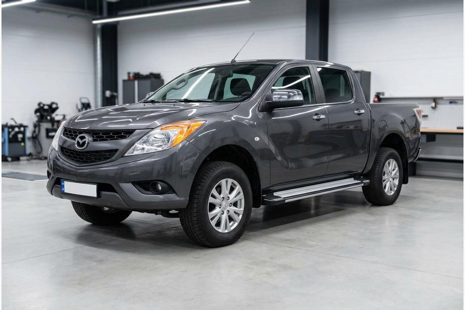 Mazda BT-50 2012– Stranske stopnice Rainbow (2 kos, aluminij) Image