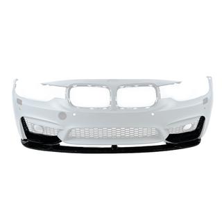 Sprednji lip spojler BM (za M3-LOOK, črna sijaj) BMW serija 3 F30/F31 2012–2019 fotografija 2