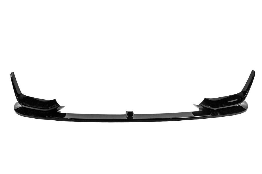 BMW serija 3 F30/F31 2012–2019 Sprednji lip spojler BM (za M3-LOOK, črna sijaj) Fotografija 4