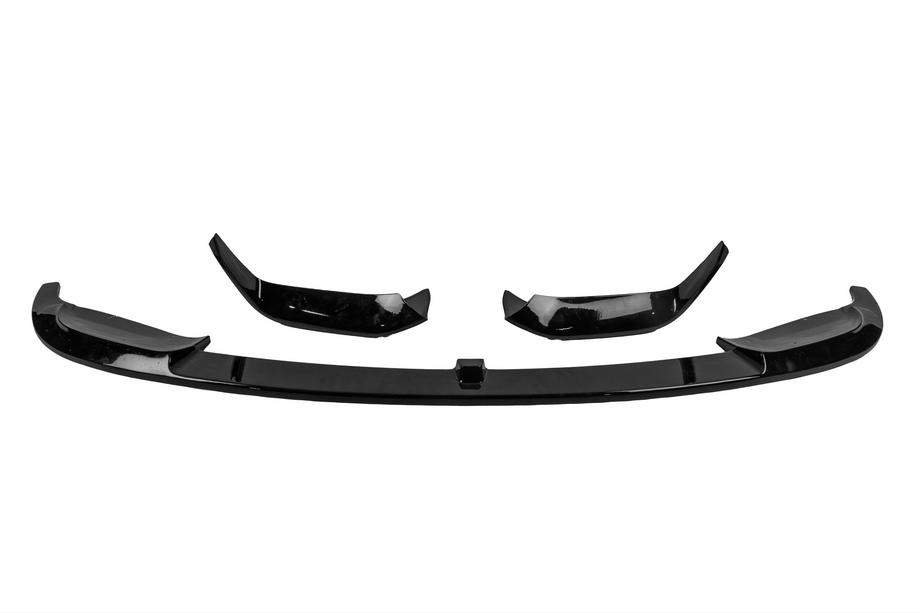 BMW serija 3 F30/F31 2012–2019 Sprednji lip spojler BM (za M3-LOOK, črna sijaj) Fotografija 8