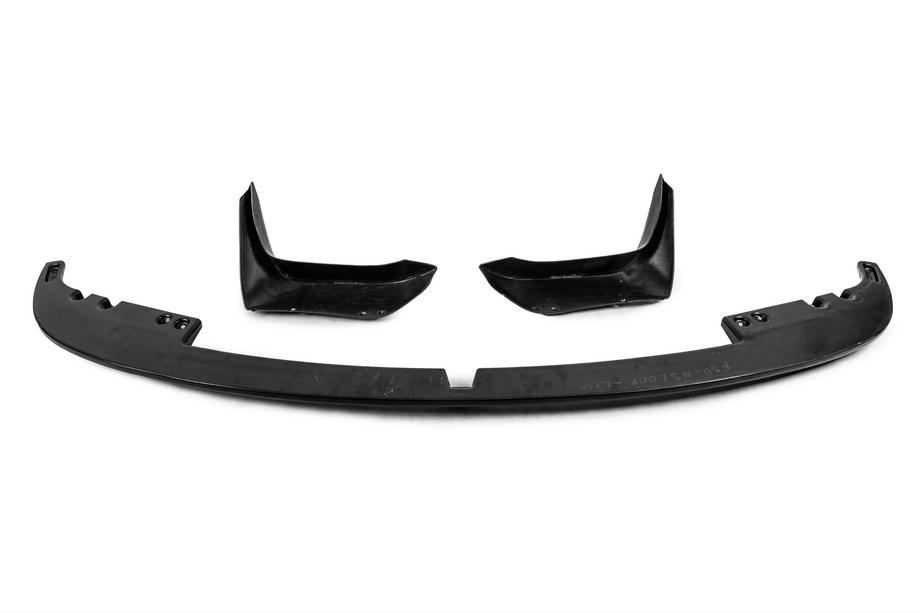 BMW serija 3 F30/F31 2012–2019 Sprednji lip spojler BM (za M3-LOOK, črna sijaj) Fotografija 10