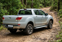 Mazda BT-50 2012– Stranske stopnice tipa X5 (2 kosa, aluminij) fotografija 1