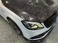 Mercedes S-class W222 2013–2022 Pokrov motorja (kovani karbon) fotografija 2