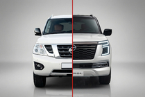 Nissan Armada 2016–2024 Komplet za restyling za Armada Y63 2025 fotografija 1