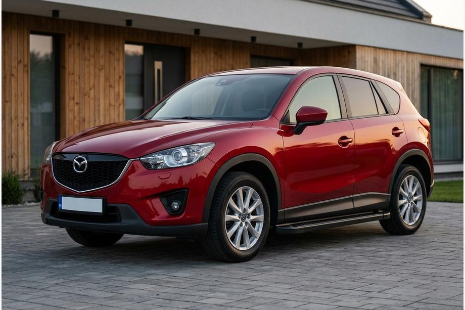 Mazda CX-5 2012–2017 Bočne stopnice Allmond Black (2 kosa, aluminij) Image