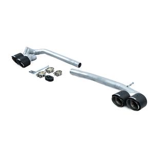 Izpušni zaključki v slogu M5 (karbon, 2 kosa) BMW serija 5 F10/F11 2010–2016 fotografija 4