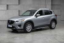 Mazda CX-5 2012–2017 Stranske stopnice Sunrise (2 kos, aluminij) fotografija 1