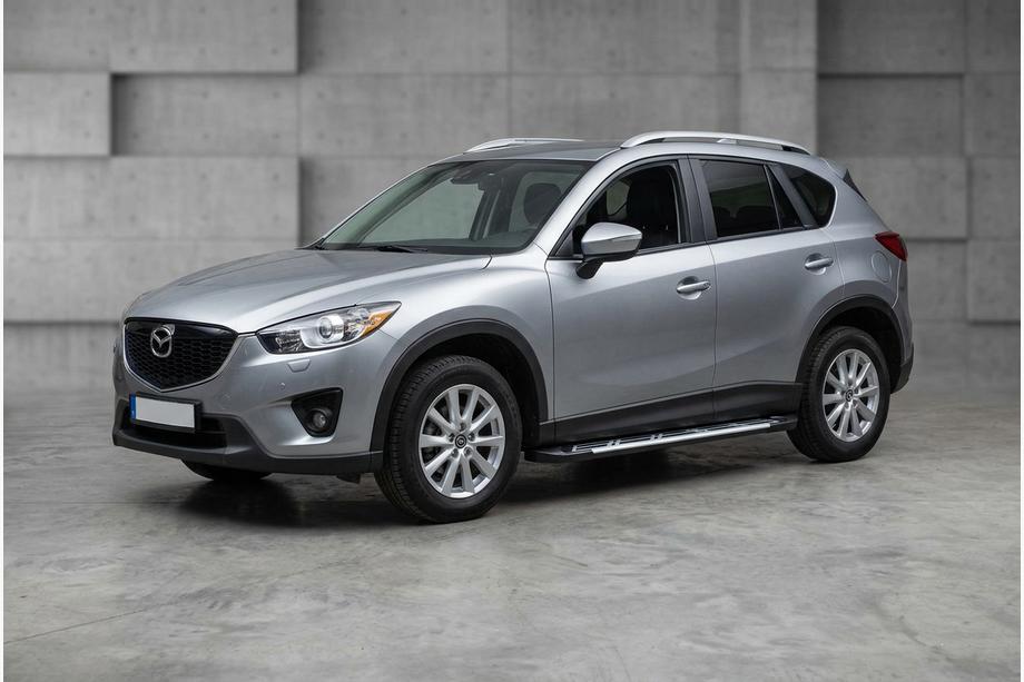 Mazda CX-5 2012–2017 Stranske stopnice Sunrise (2 kos, aluminij) Image