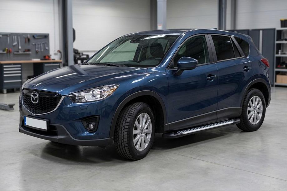 Mazda CX-5 2012–2017 Stranski pragovi Line (2 kos, aluminij) Image