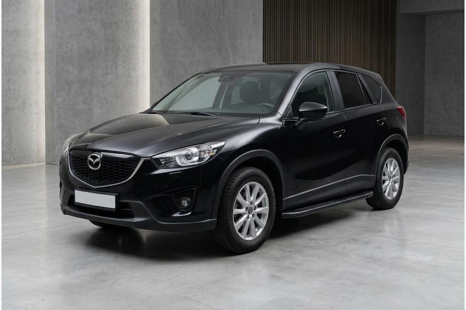 Mazda CX-5 2012–2017 Bočne stopnice Bosphorus Black (2 kos, aluminij) Image