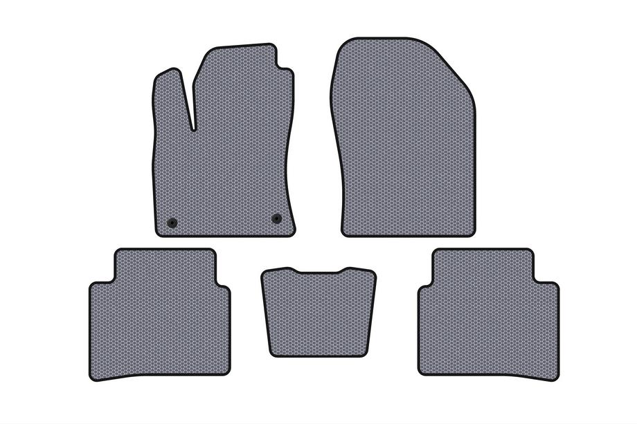 Toyota Prius 2015–2022 Gumijasti tepihi za kabino Carsuit (LB, sivi) Image