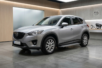 Mazda CX-5 2012–2017 Stranske stopnice Rainbow (2 kos, aluminij) fotografija 1