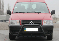 Peugeot Expert 1995–2007 Bullbar WT003 Black (nerjavno jeklo) fotografija 1