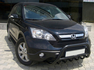 Honda CRV 2007–2011 Sprednji zaščitni lok WT003 Black (nerjaveče jeklo) fotografija 1