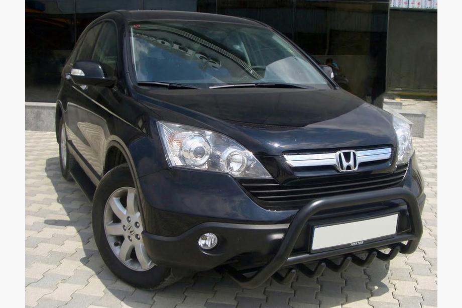 Honda CRV 2007–2011 Sprednji zaščitni lok WT003 Black (nerjaveče jeklo) Image