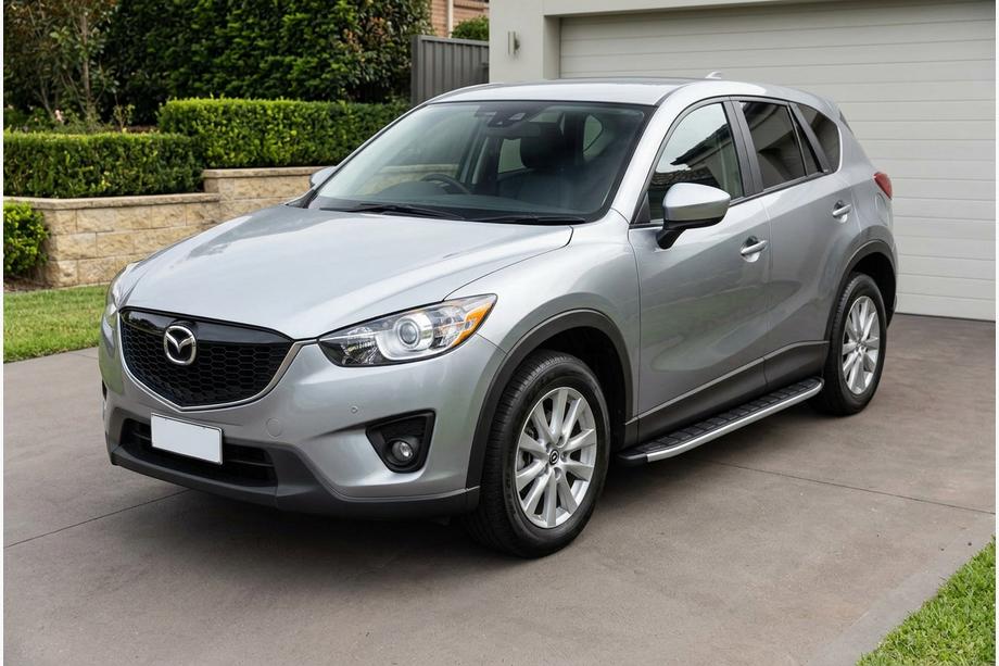 Mazda CX-5 2012–2017 Stranske stopnice Fullmond (2 kos, aluminij) Image