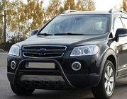 Chevrolet Captiva 2006–2019 Sprednji zaščitni lok WT003 Black (nerjaveče jeklo) fotografija 3