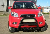 Daihatsu Terios 2006–2017 Sprednji zaščitni lok WT004 Black (nerjaveče jeklo) fotografija 1