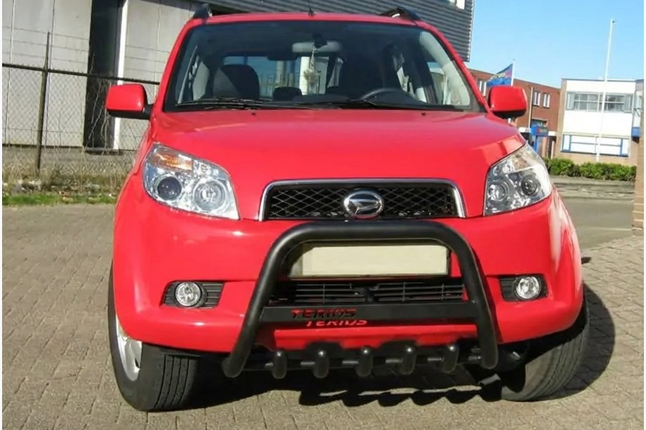 Daihatsu Terios 2006–2017 Sprednji zaščitni lok WT004 Black (nerjaveče jeklo) Image